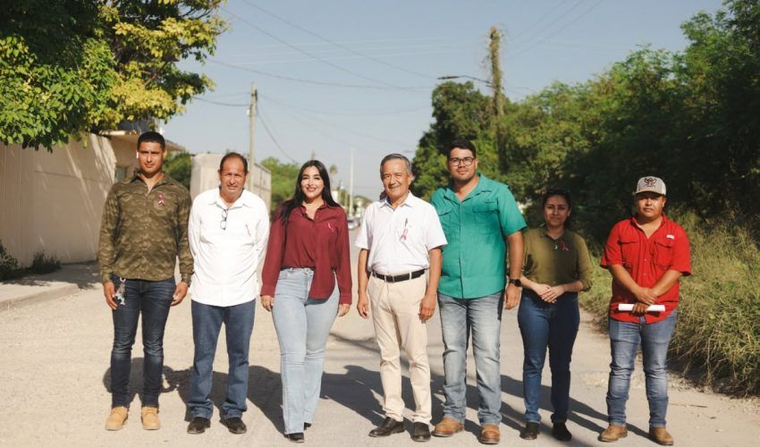 Avanzamos en la rehabilitación de infraestructura vial en Soto la Marina
